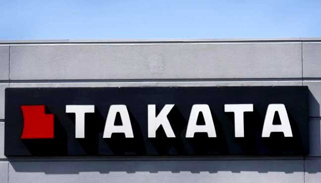 Exploding airbags: Takata shares plummet 17% on bankruptcy reports