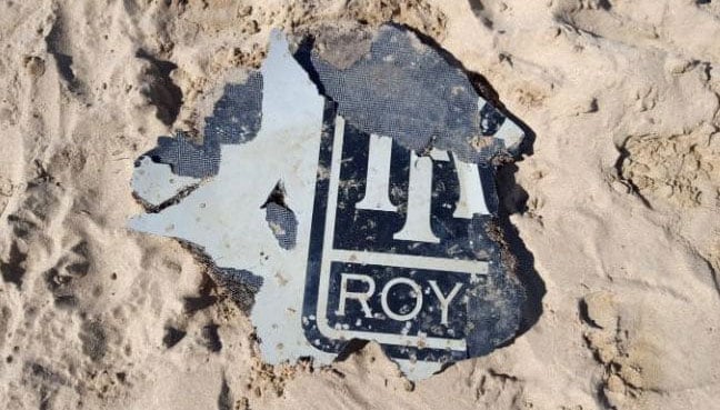 The previous part found in South Africa, on Mossel Bay last year March.