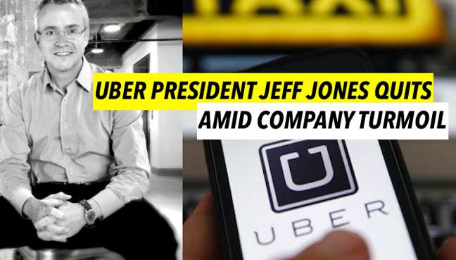 Image result for Uber President Jeff Jones Quits...