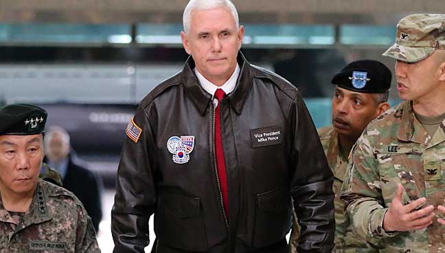 Pence Denies He Is Already Running for Trump's Second Term Pence Denies He Is Already Running for Trump's Second Term