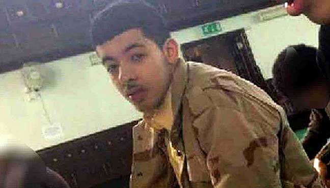 Ariana Grande concert bomber caught on camera