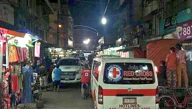 Twin blasts in Philippine capital kill at least two Twin blasts in Philippine capital kill at least two