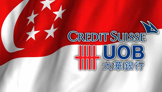 Singapore's central bank fines Credit Suisse, UOB over 1MDB-linked transactions
