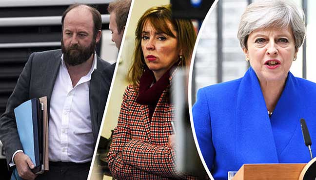 Top aides to Theresa May resign after disastrous election results Top aides to Theresa May resign after disastrous election results