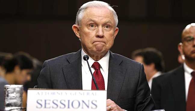 Jeff Sessions grilled by Senate Intelligence Committee