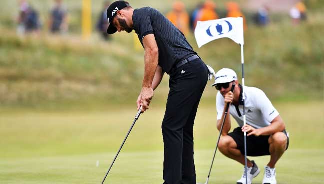 Spieth leads outright at The Open Championship, Stone makes the cut