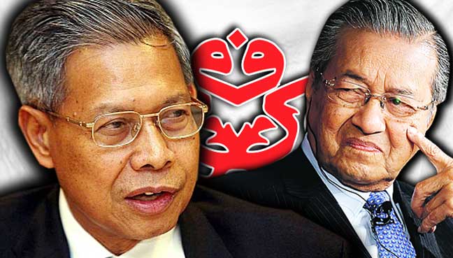 Mustapa-Mohamed-mahathir-umno-bendera-malaysia