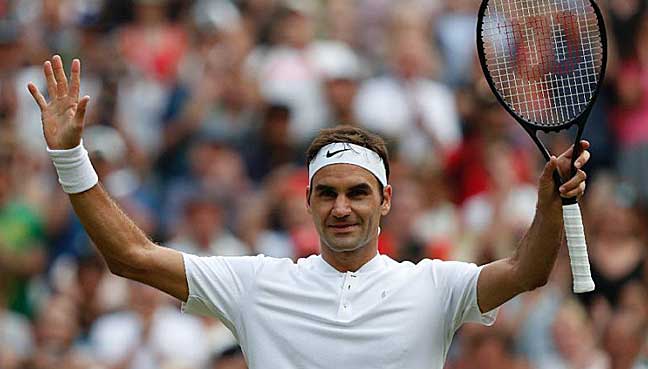 Flawless Federer Too Good for Lajovic at Wimbledon Flawless Federer Too Good for Lajovic at Wimbledon