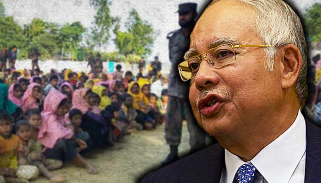 najib-razak-Myanmar-rakhine