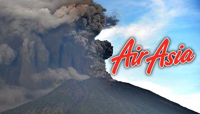 Airasia Volcano | volcano eruption airasia cancels 32 bali lombok flights Airasia Volcano | volcano eruption airasia cancels 32 bali lombok flights