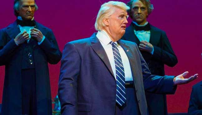 Disney World slammed for 'horrible' animatronic Trump that 'looks like Jon Voight' Disney World slammed for 'horrible' animatronic Trump that 'looks like Jon Voight'