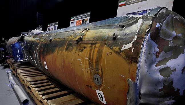 U.S. unveils 'evidence' of Iran weapons in Yemen