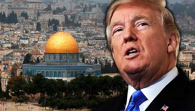 Image result for trump baitul maqdis