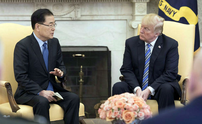 Image result for presidents s. korea US