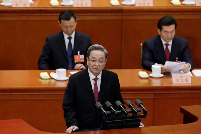 China refrains from releasing annual military spending target