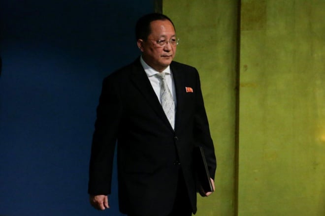 Korean minister in 'constructive' talks in Sweden