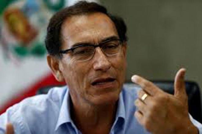 Martín Vizcarra is the vice president of Peru. (Reuters pic)