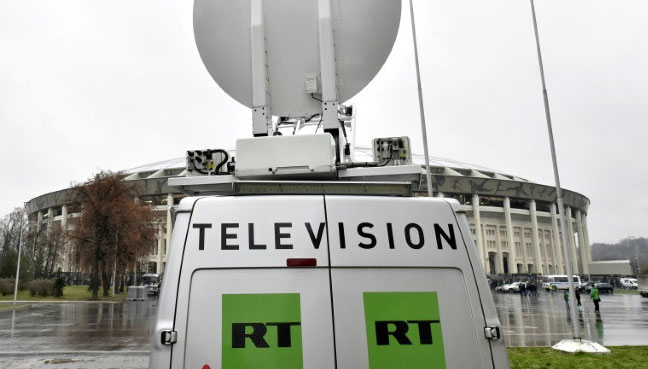 Ukraine’s state security service searched the Kiev offices of RIA Novosti and RT