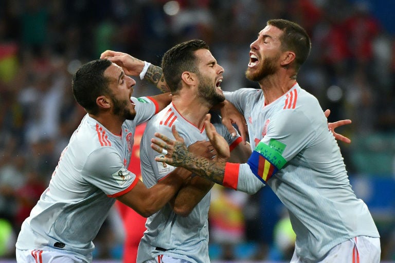 Spain back on track after nervous win over Iran