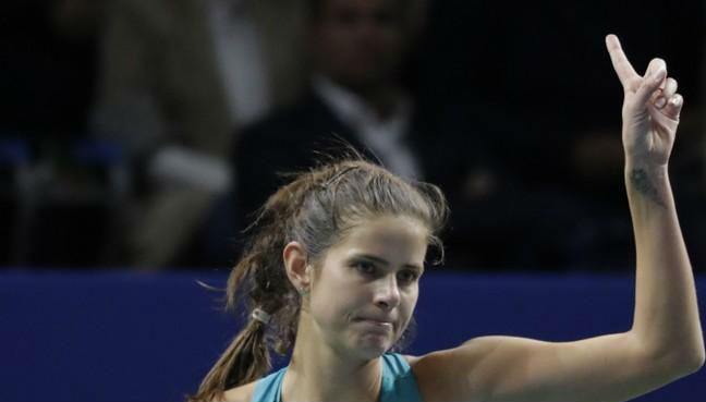Julia Görges has advanced to the Wimbledon semifinals