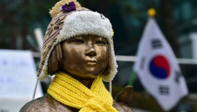 South Korea marks first 'comfort women' day, seen drawing Japan's protest