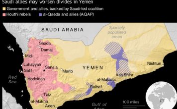 Saudi prince pursuing war with help of jihadist allies in Yemen