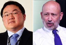 Goldman chairman met privately with Jho Low, says report