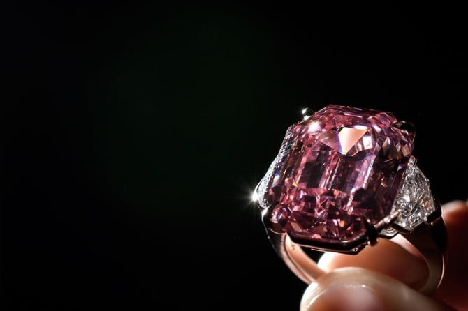 Pink diamond sold for record-breaking $50m Pink diamond sold for record-breaking $50m