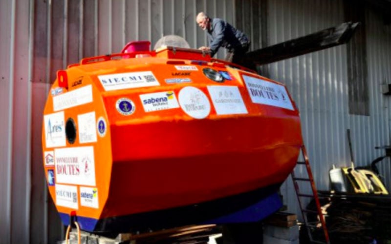 Frenchman to float across the Atlantic - in a barrel