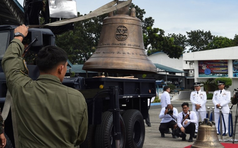 USA returns looted Balangiga church bells to Philippines