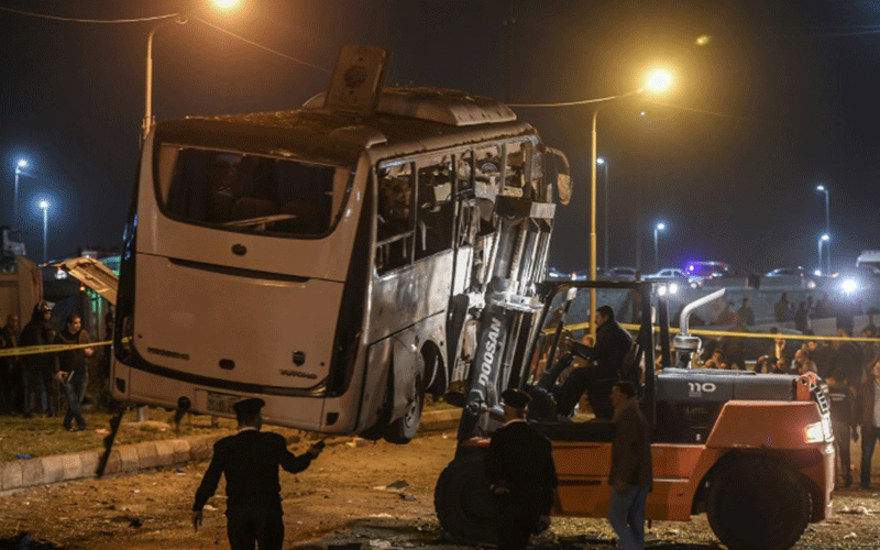 Two Vietnamese tourists killed, 10 injured in bus blast in Giza, Egypt