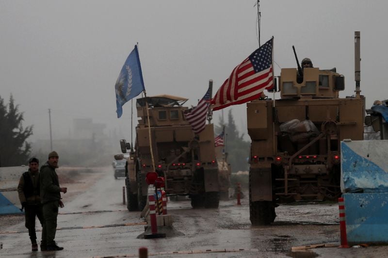 U.S troops start pulling out from Syria