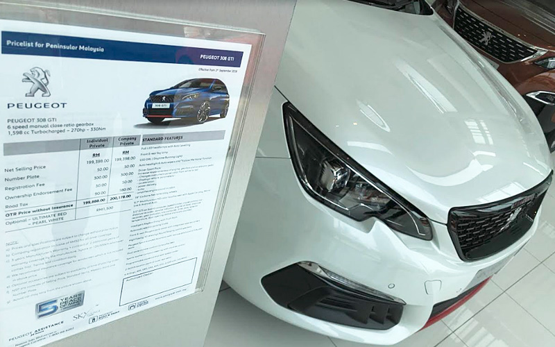 Search 45 Peugeot 308 1 6 Thp Cars For Sale In Malaysia Carlist My