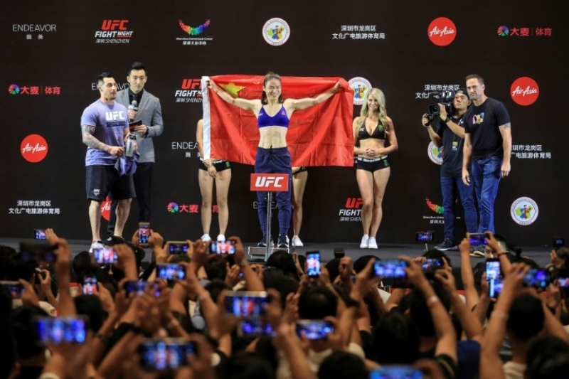 Zhang wins China's first UFC title in stunning style ...