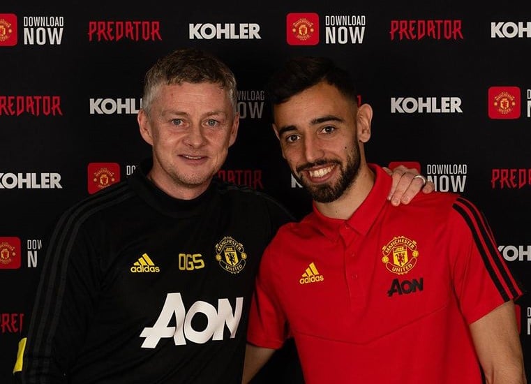 Solskjaer confirms new signing Bruno Fernandes will be playing against Wolves