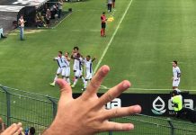 Brazilian fan takes on away team, sparks riot in derby