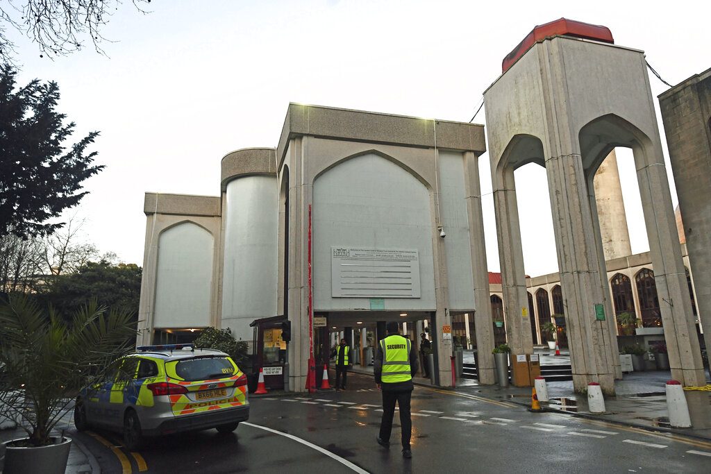 Homeless man charged in London mosque stabbing