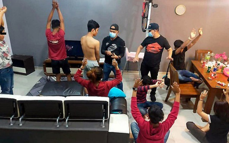 11 Nabbed While Having Drug Laced Wild Party At Homestay In Johor Free Malaysia Today Fmt