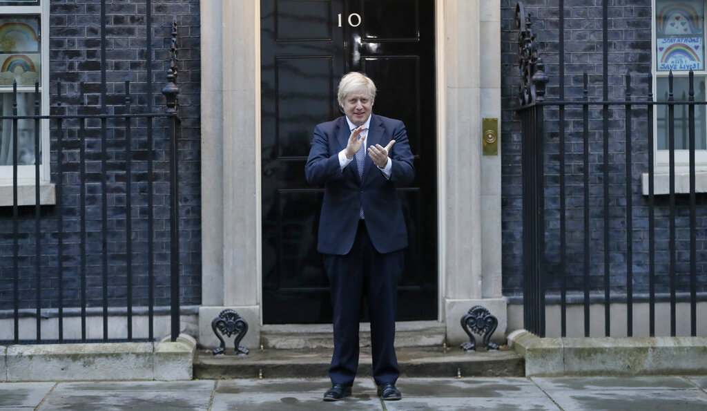 Boris Johnson names newborn son after doctors who saved his life