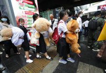 Thai students mark Teachers’ Day with paint-soaked protest