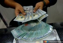 Ringgit dibuka tinggi berbanding dolar AS