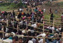 Bangladesh begins moving Rohingya to cyclone, flood-prone island