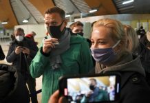 Police detain Kremlin critic Navalny on arrival in Russia
