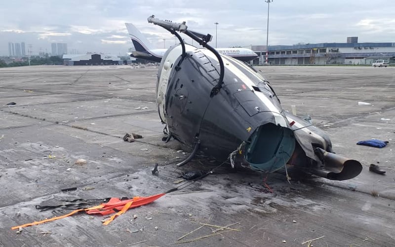 No Sabotage In Copter Crashes Says Caam Free Malaysia Today Fmt