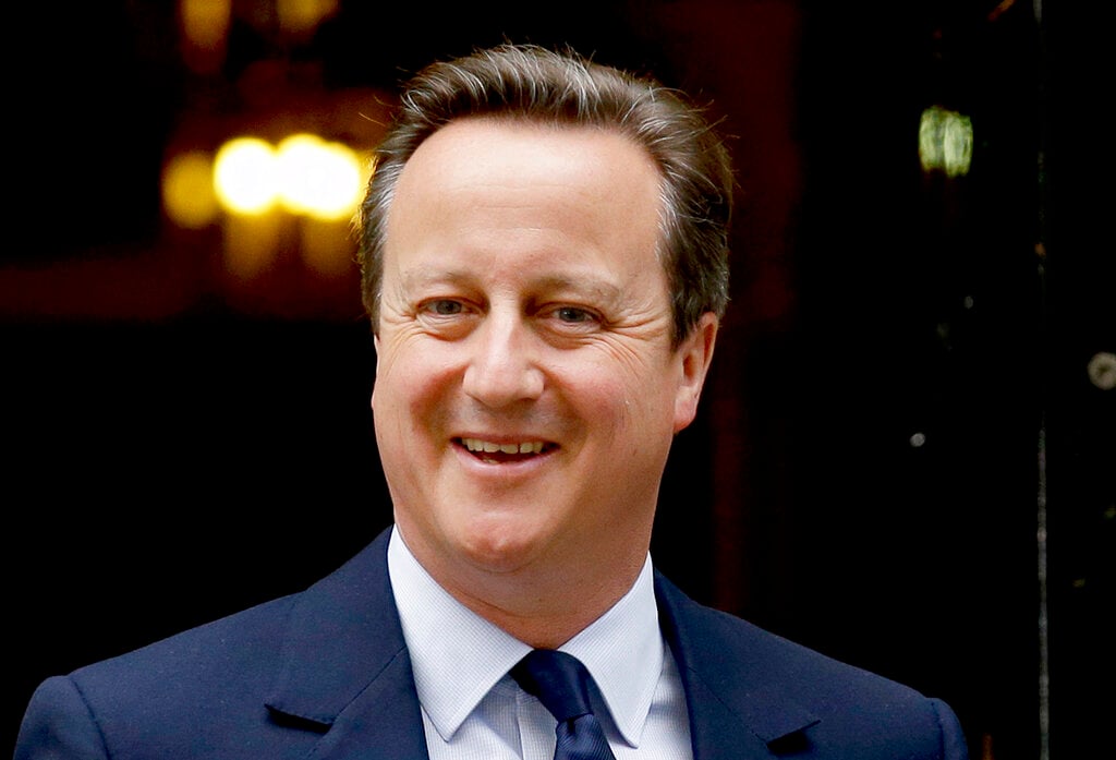 Cameron brought in Australian banker Lex Greensill as a government adviser when he was PM