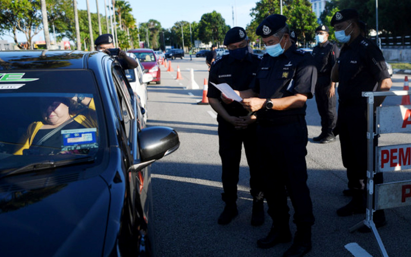 Lebih 1,300 kereta cuba rentas negeri diarah patah balik, kata 