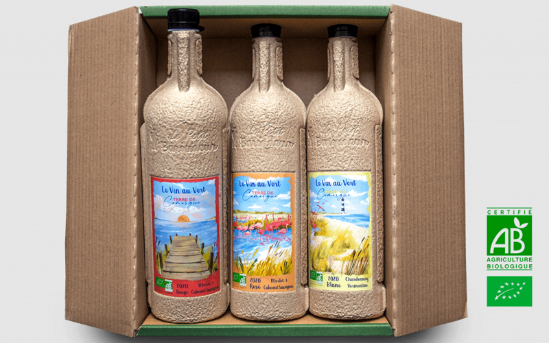 These moulded fibre bottles carry wine inside Free Malaysia Today (FMT)