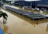 Panasonic halts production due to floods