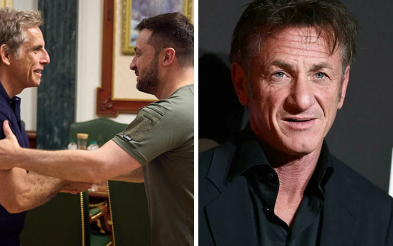 Russia sanctions Ben Stiller, Sean Penn over Ukraine support Free