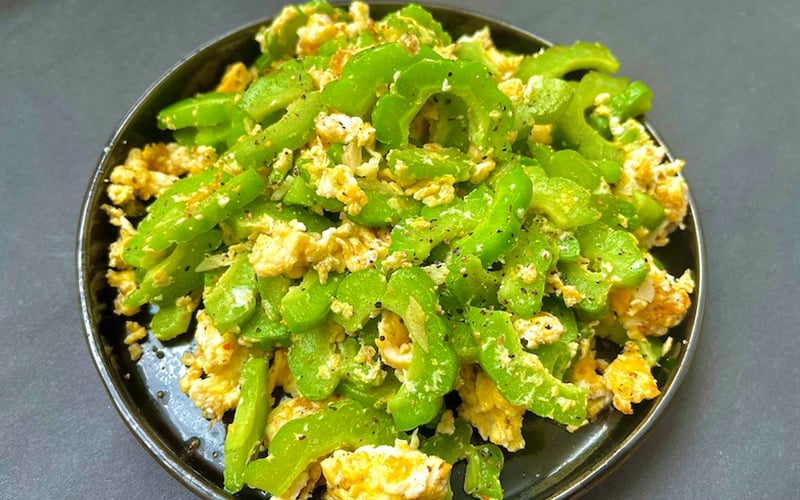 Vietnamese bitter gourd with eggs a humble, homey meal Free Malaysia